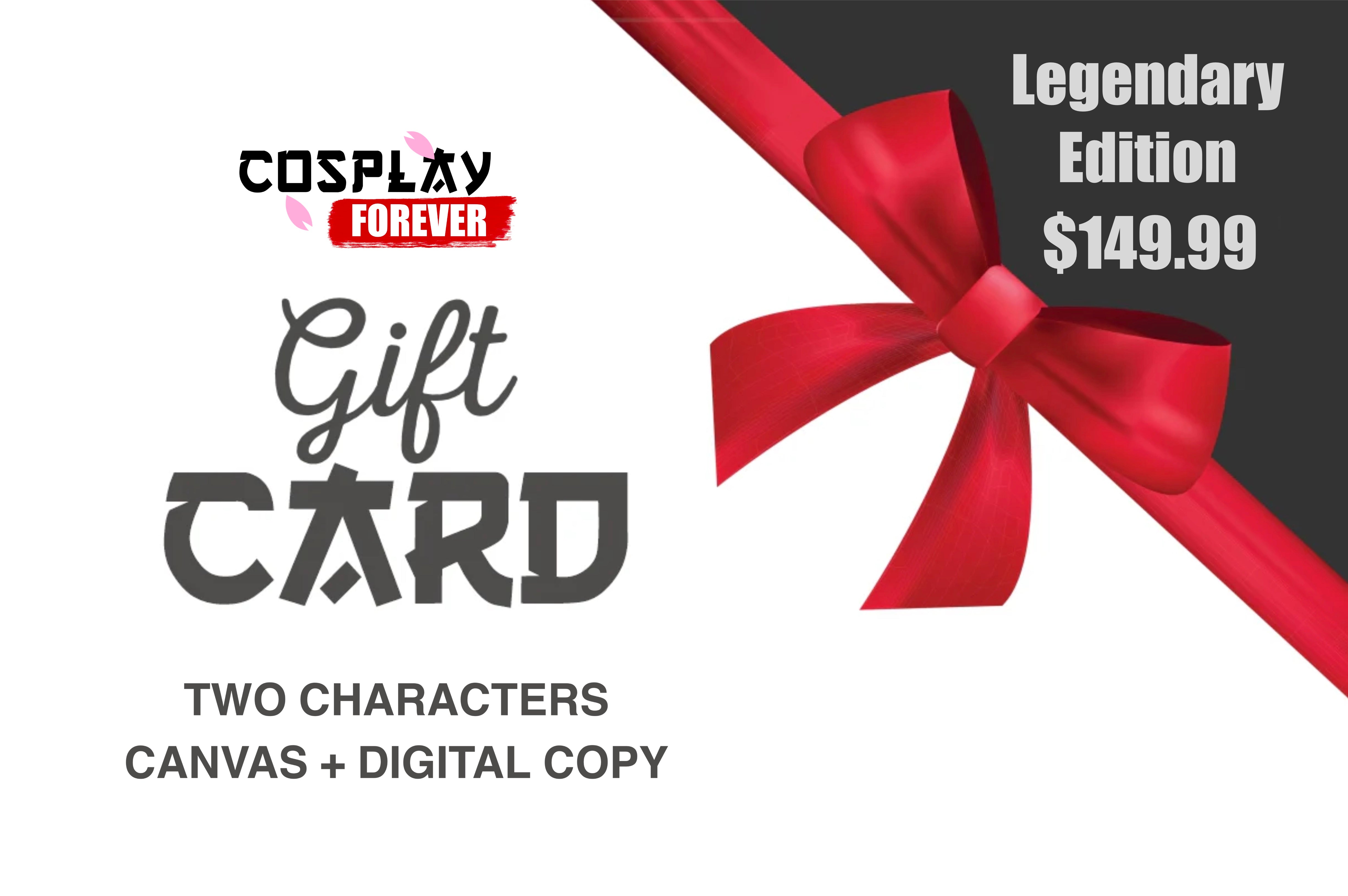 Anime Portrait Gift Card (2 Characters)